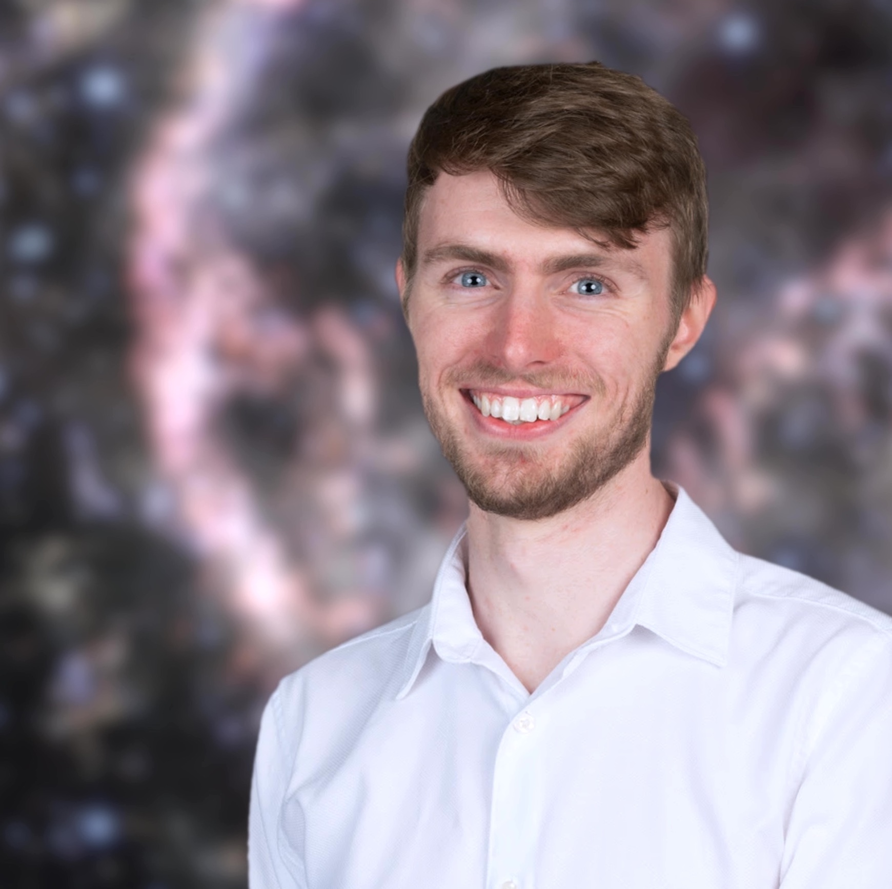 Profile photo, out of focus galaxy in the background. Profile photo, out of focus galaxy in the background.